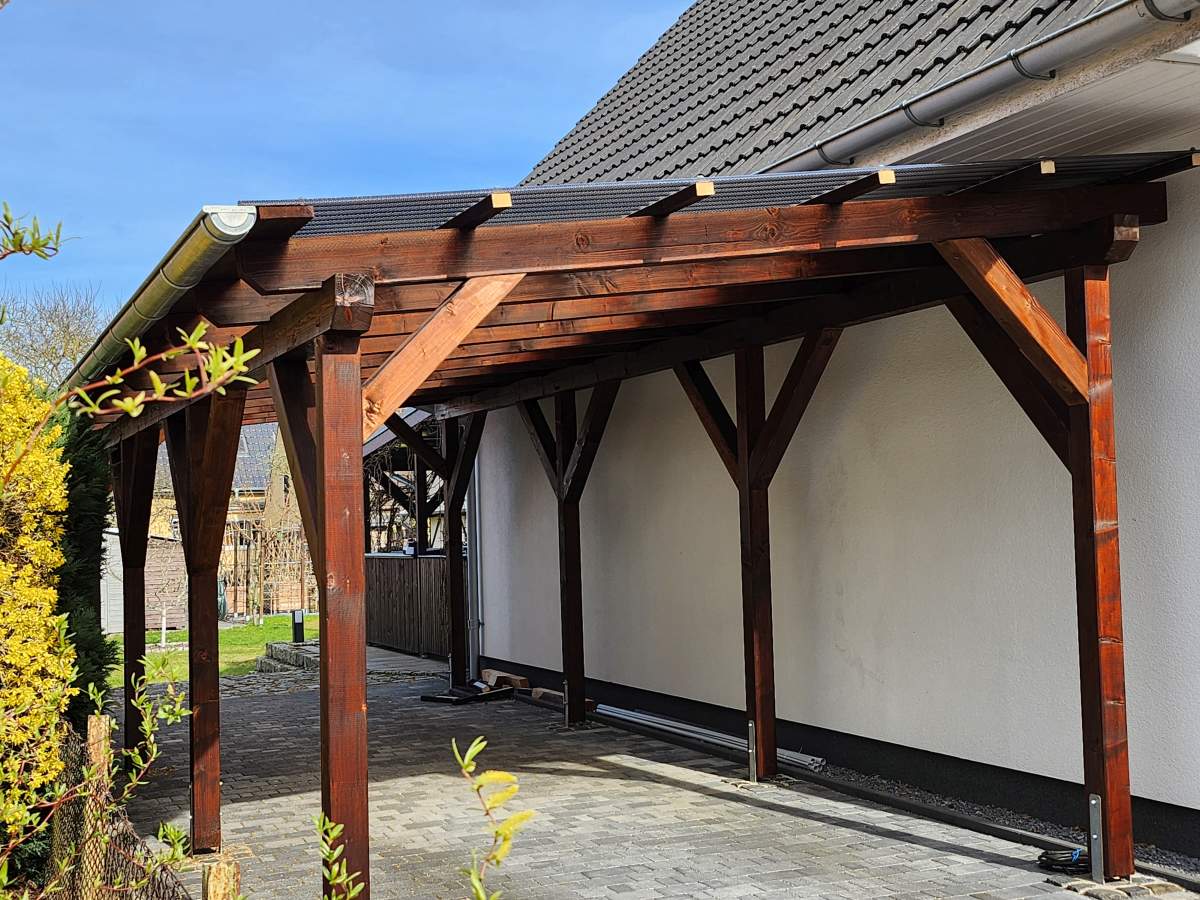 Fachwerkwand in Chorin