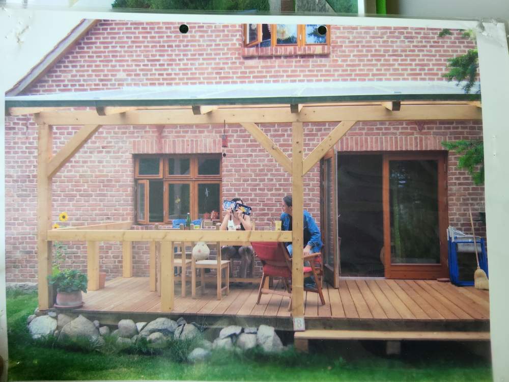 Terrassenüberdachungen und Pavillons aus Holz – Beispiel Chorin