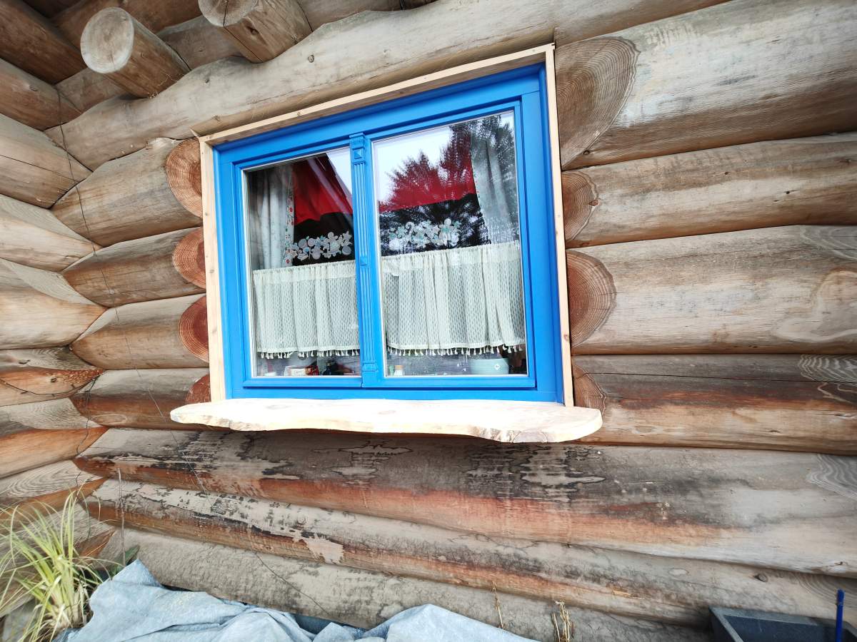 Fenster Fensterbrett Holzbau Chorin Barnim nahe Eberswalde